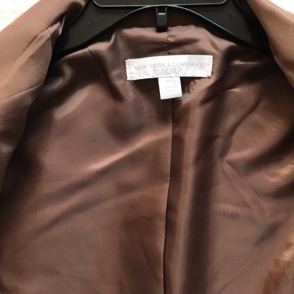 Jacket/blazer - chestnut brown/taupe - Picture 2 of 3